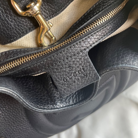 Gucci Soho Black leather bag - Picture 10 of 13